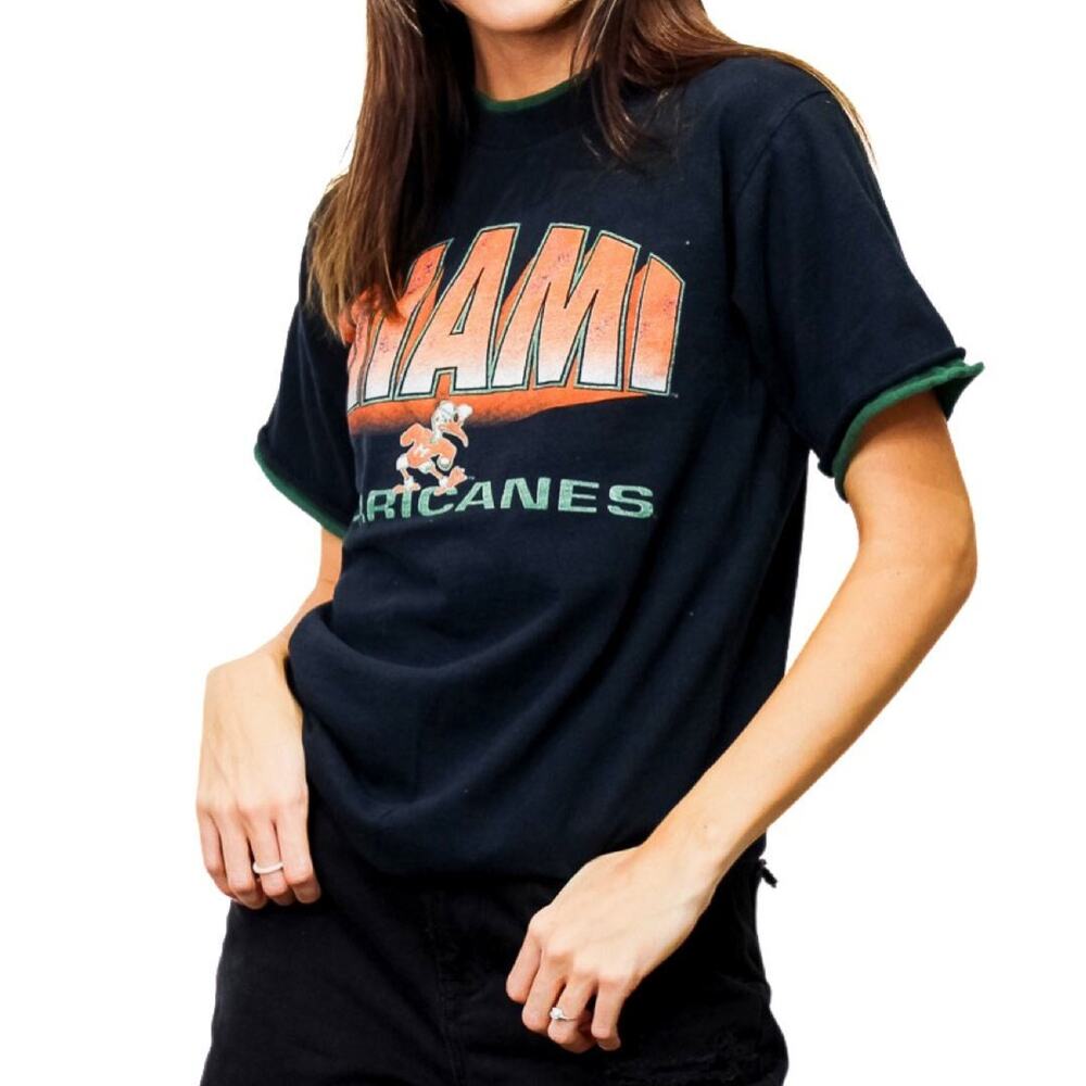 University of Miami Vintage Tee - M